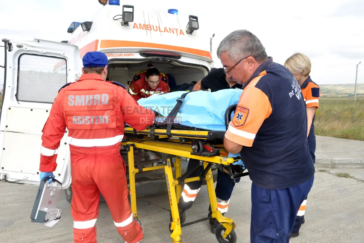 Bărbat din Pădureni, în stare gravă, după ce a suferit arsuri pe mai bine de jumătate din suprafața corpului
