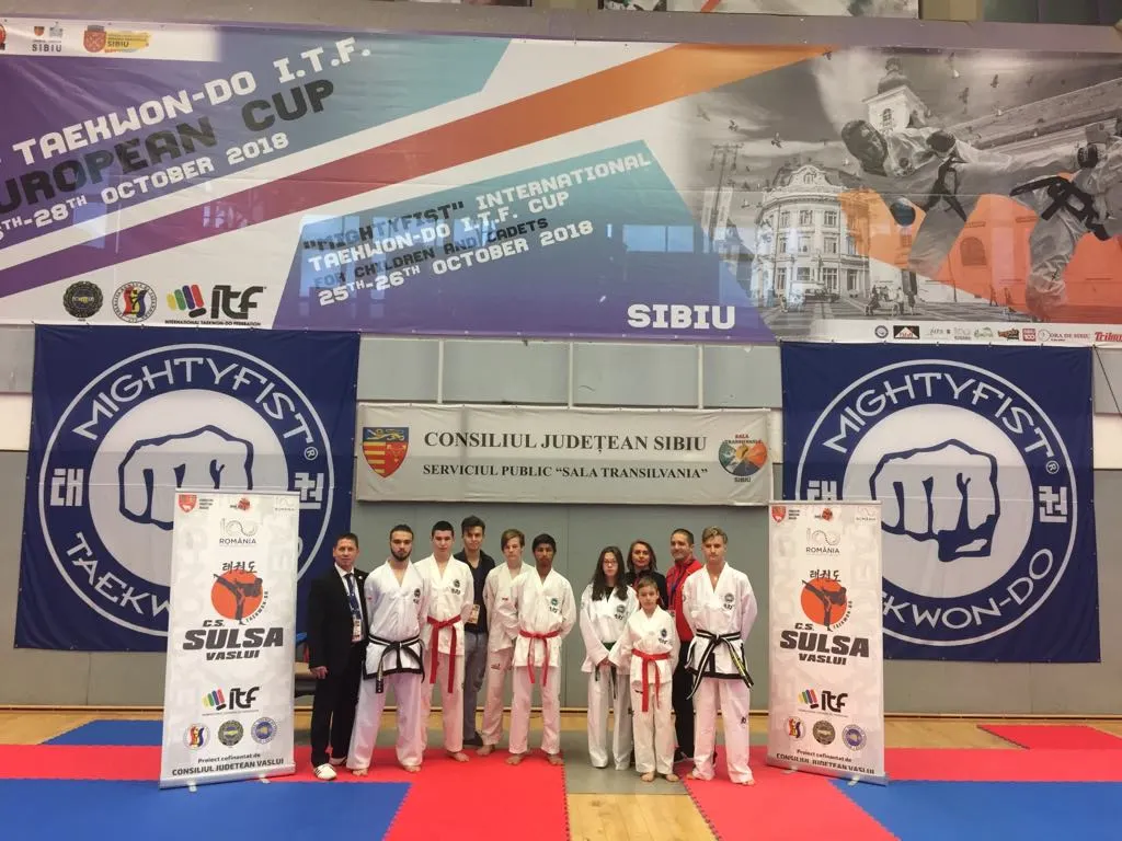 Sulsa Vaslui a fost pe podiumul Cupei Europei