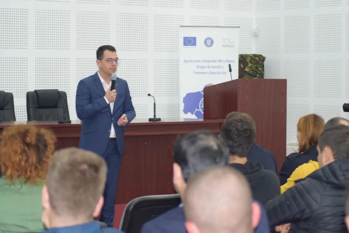 Ministrul Mediului de Afaceri s-a întâlnit cu antreprenorii vasluieni