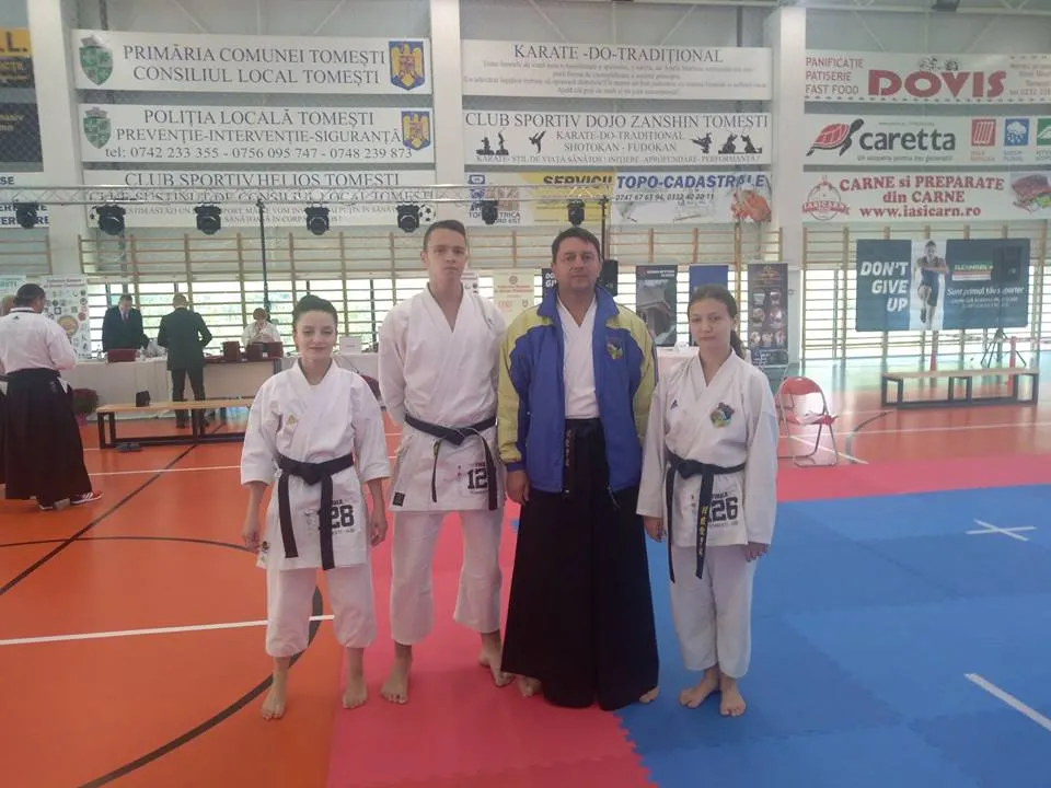 Vicecampioni naționali la karate tradițional
