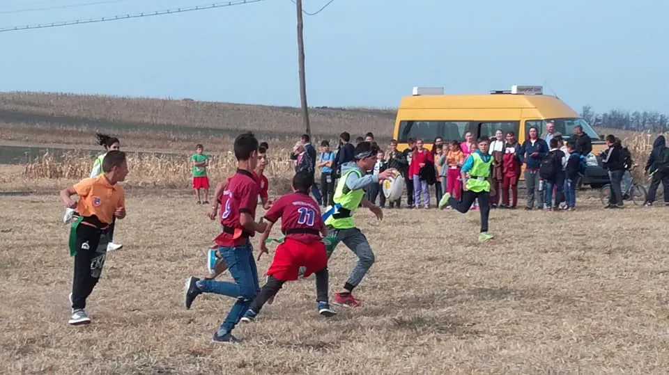 Rugby printre cucuruzi la Tanacu!