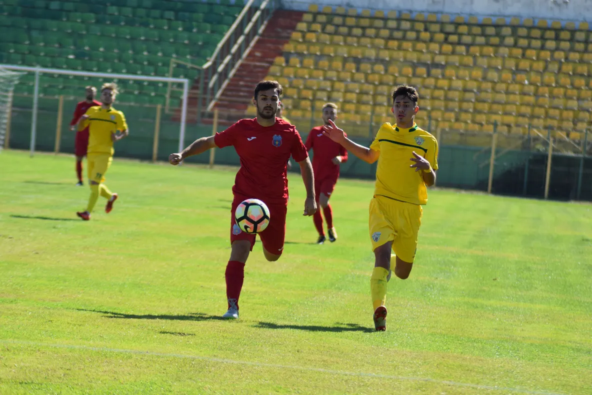 FCSB U19-Sporting Vaslui 0-1 (0-1): Puștii lui Becali, bătuți de mânjii lui Cracea