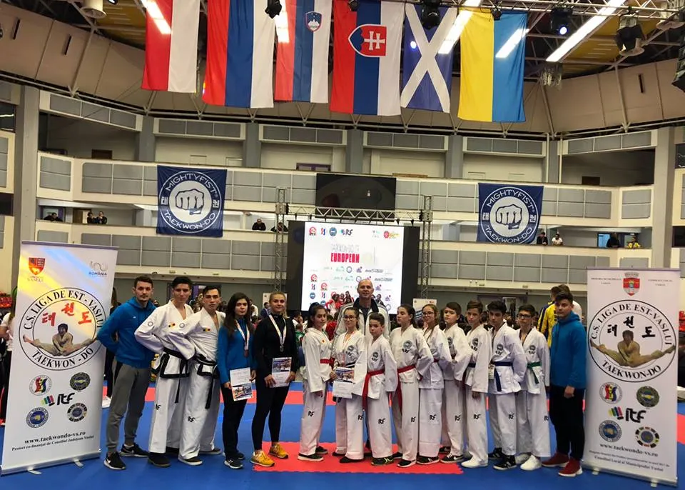 FOTO: Vasluieni pe podiumul Cupei Europei la taekwon-do