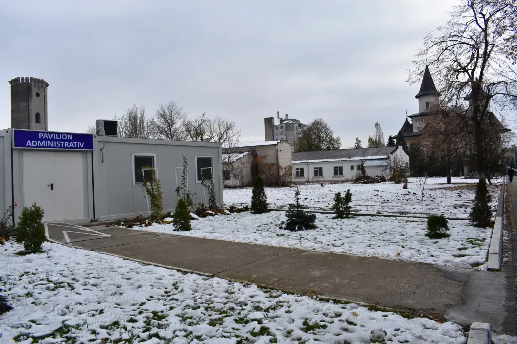 Amplasamentul noului corp de clădire al Spitalului „Elena Beldiman” Bârlad