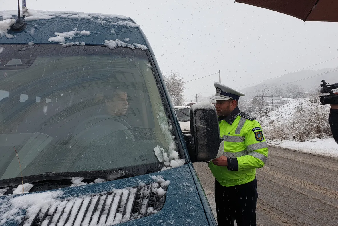 Polițiștii vasluieni au ieșit în stradă pentru prevenție