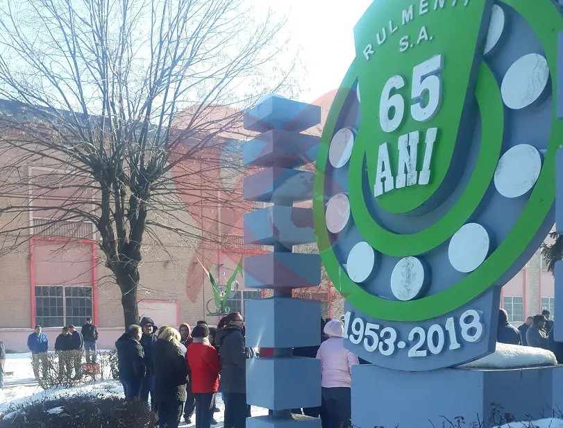 Bârlad. Greva rulmentiștilor continuă și astăzi! VIDEO