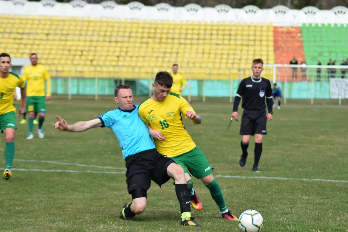 CSM FC Vaslui a bifat scorul etapei cu Sporting Bârlad
