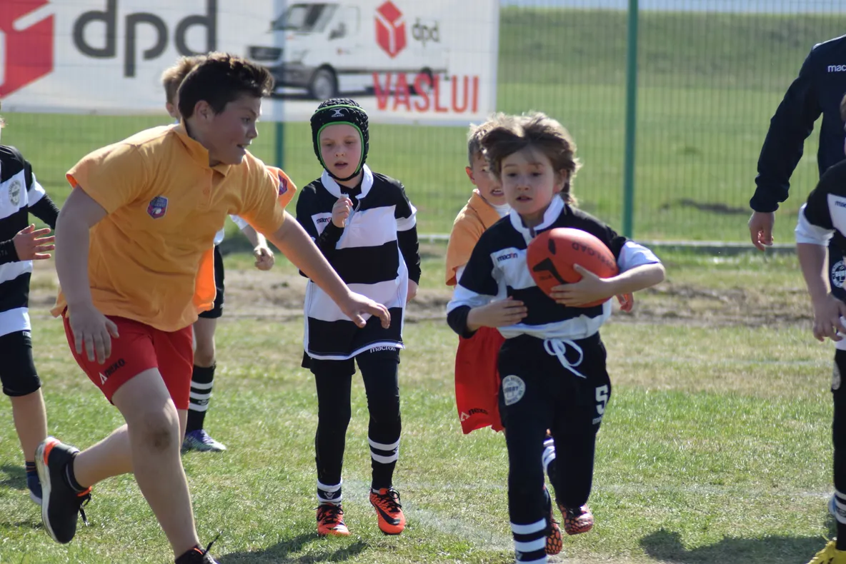 Comuna Munteni de Sus a găzduit un turneu de minirugby