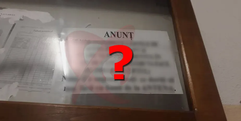 Inedit: anunțul prin care o asociație de locatari din Bârlad, descurajează „plimbăreții” cu liftul