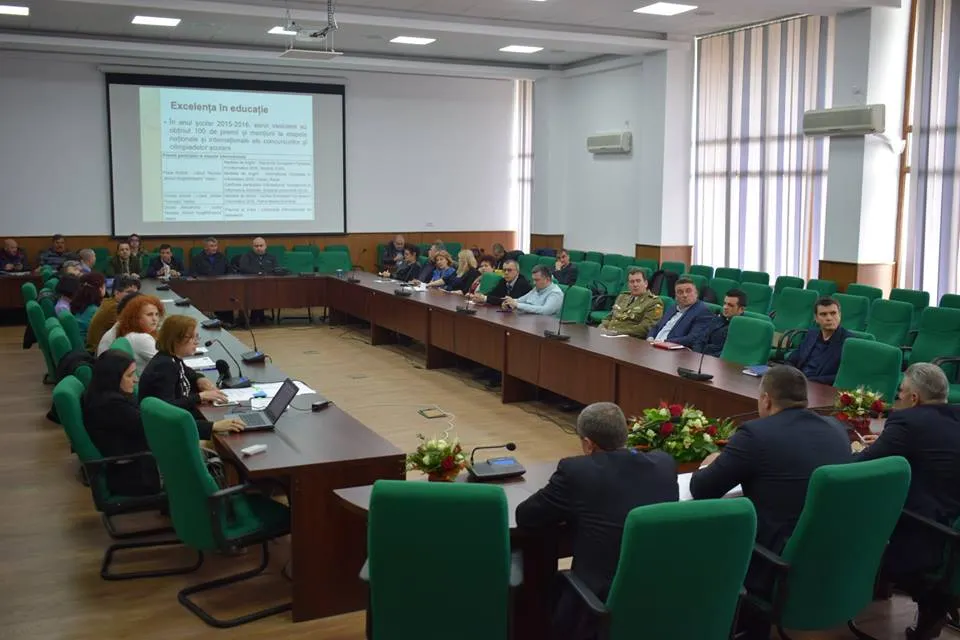 Ședința Colegiului Prefectural Vaslui