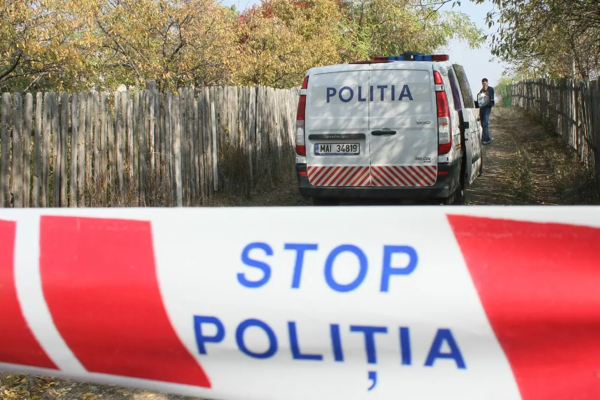 Suspect în cazul dublei crime dintr-un sat vasluian, reţinut pentru 24 de ore