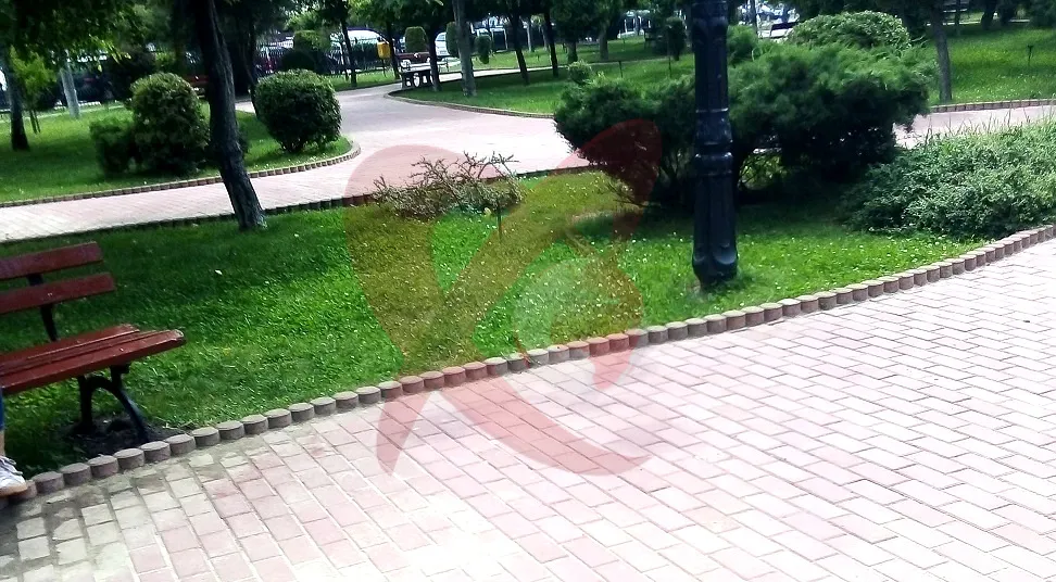 Aleile parcului „V.I. Popa” din Bârlad, acoperite cu dale