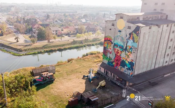 Sediul DGASPC Vaslui, înfrumusețat cu o pictură murală de mari dimensiuni