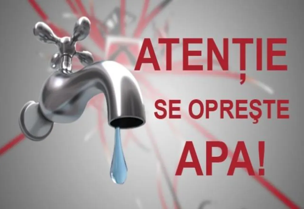 Mâine, 7 noiembrie, locuitorii de pe cinci străzi din Bârlad, nu vor avea apă la robinet