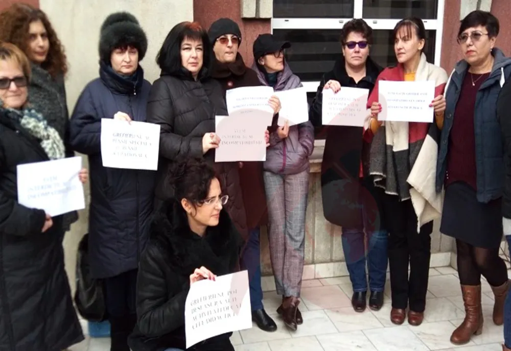Grefierii din Bârlad s-au alăturat PROTESTULUI de proporții, în justiție