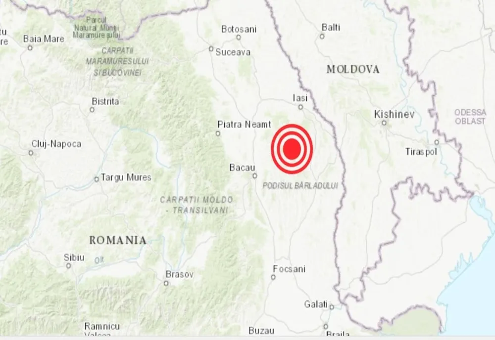Activitate seismică intensă în zonele Vaslui-Vrancea-Buzău: 7 cutremure într-o singură zi