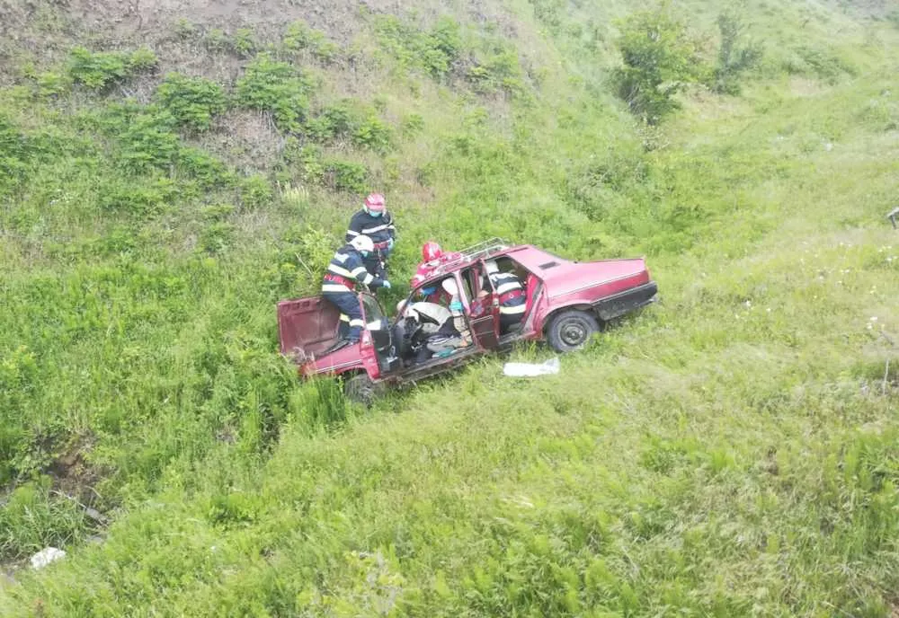 Accident rutier la Pogana - VIDEO
