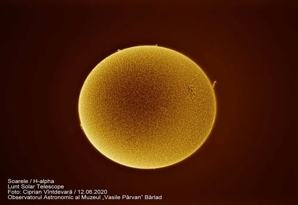 Telescopul solar de la Bârlad, merge la și la Târgu Bujor pentru a-i încânta pe gălățeni!