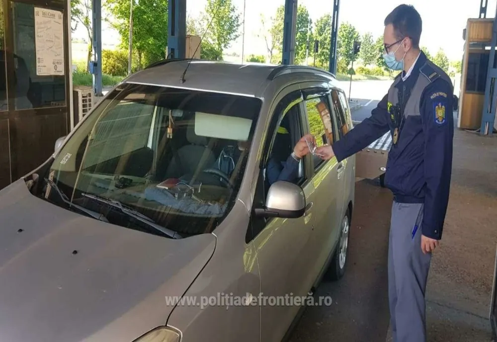 Macedonean, la volanul unui ansamblu rutier, cu permis necorespunzător 