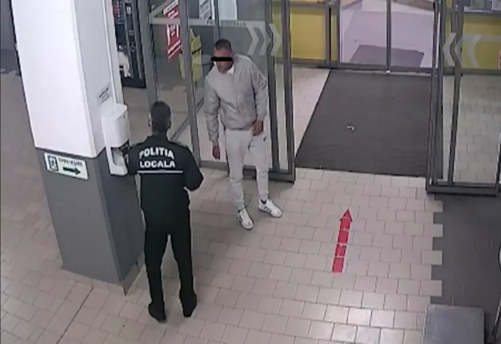 VIDEO. Un bărbat l-a snopit în bătaie pe polițistul care i-a atras atenția că nu poartă mască
