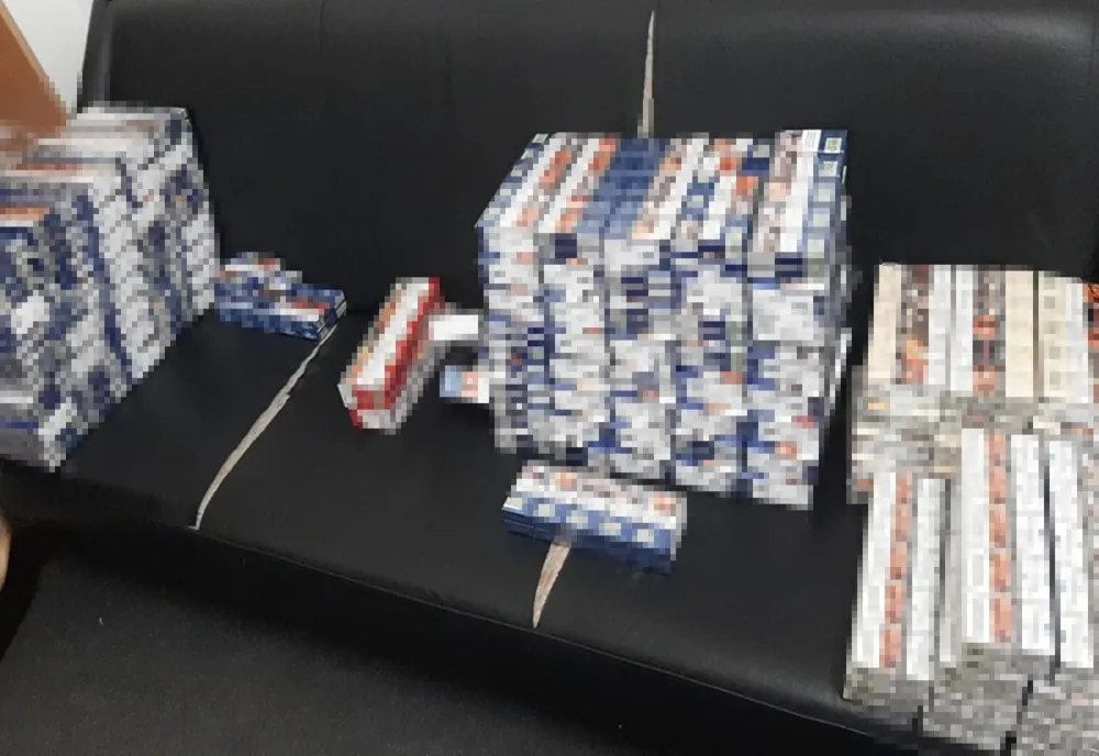 Țigări de contrabandă, descoperite la Albița 