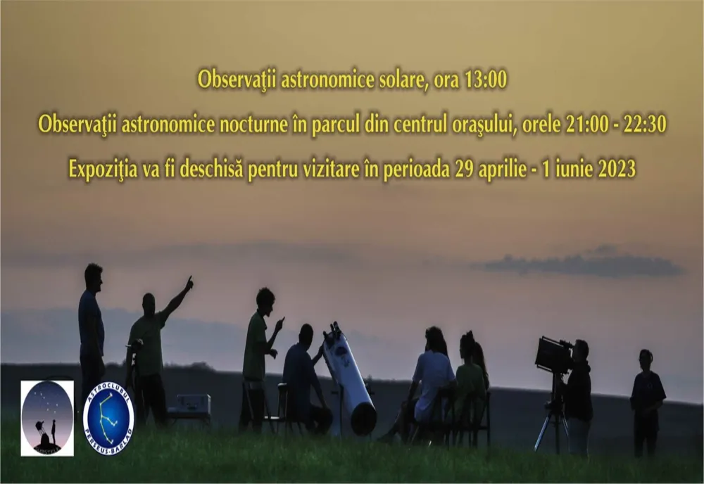 Sâmbătă, bârlădenii sunt așteptați la observații astronomice solare și nocturne