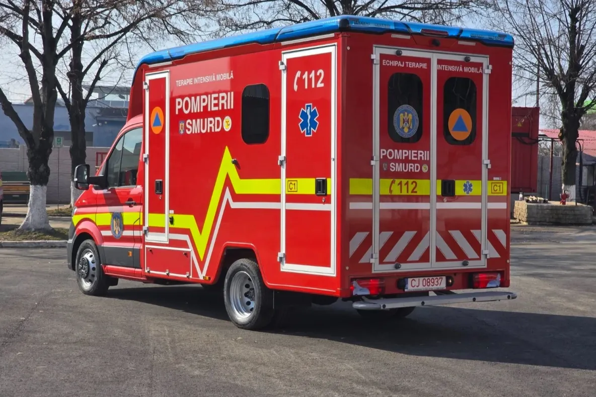 Accident rutier cu trei mașini implicate în Vaslui