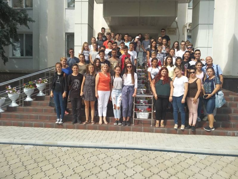 Copii din Vaslui, în tabără la Criuleni, Moldova