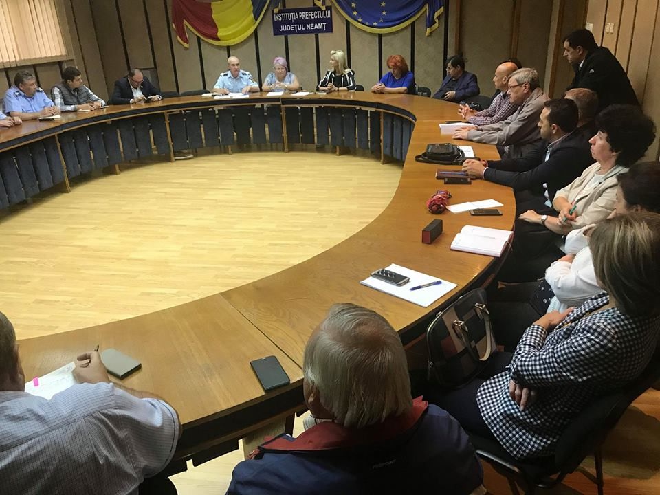 Ședința Colegiului Prefectural Vaslui