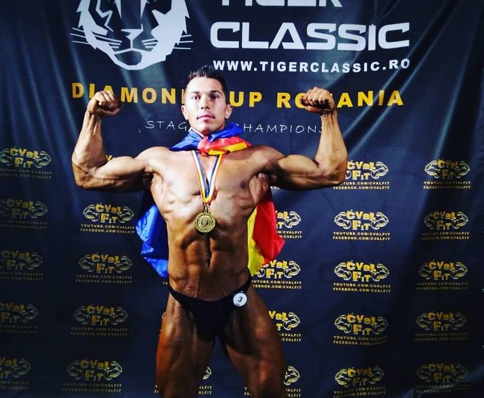 Primul aur internațional la bodybuilding