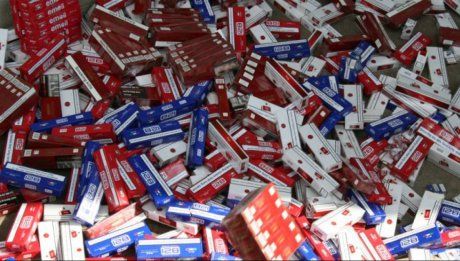 PERSOANĂ ARESTATĂ PENTRU CONTRABANDĂ CU ŢIGĂRI