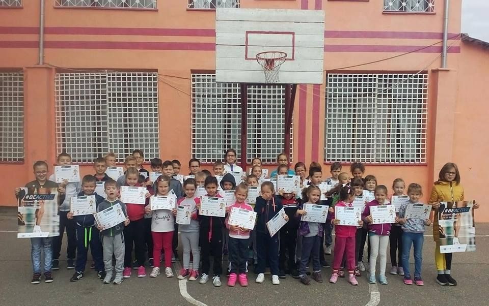 Sute de copii din județ au participat la Săptămâna Europeană a Sportului