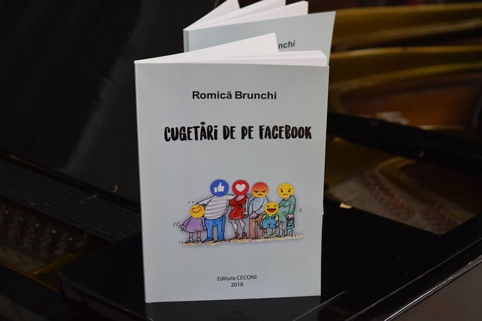 Romică Brunchi a lansat ”Cugetări de pe Facebook”