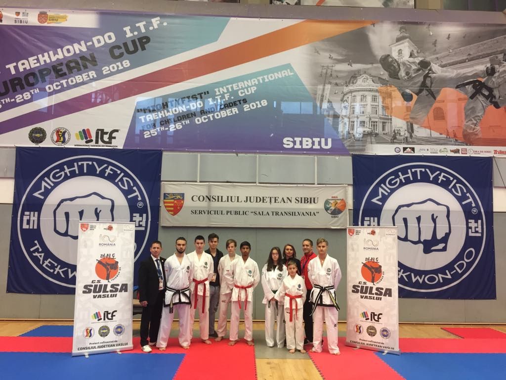 Sulsa Vaslui a fost pe podiumul Cupei Europei