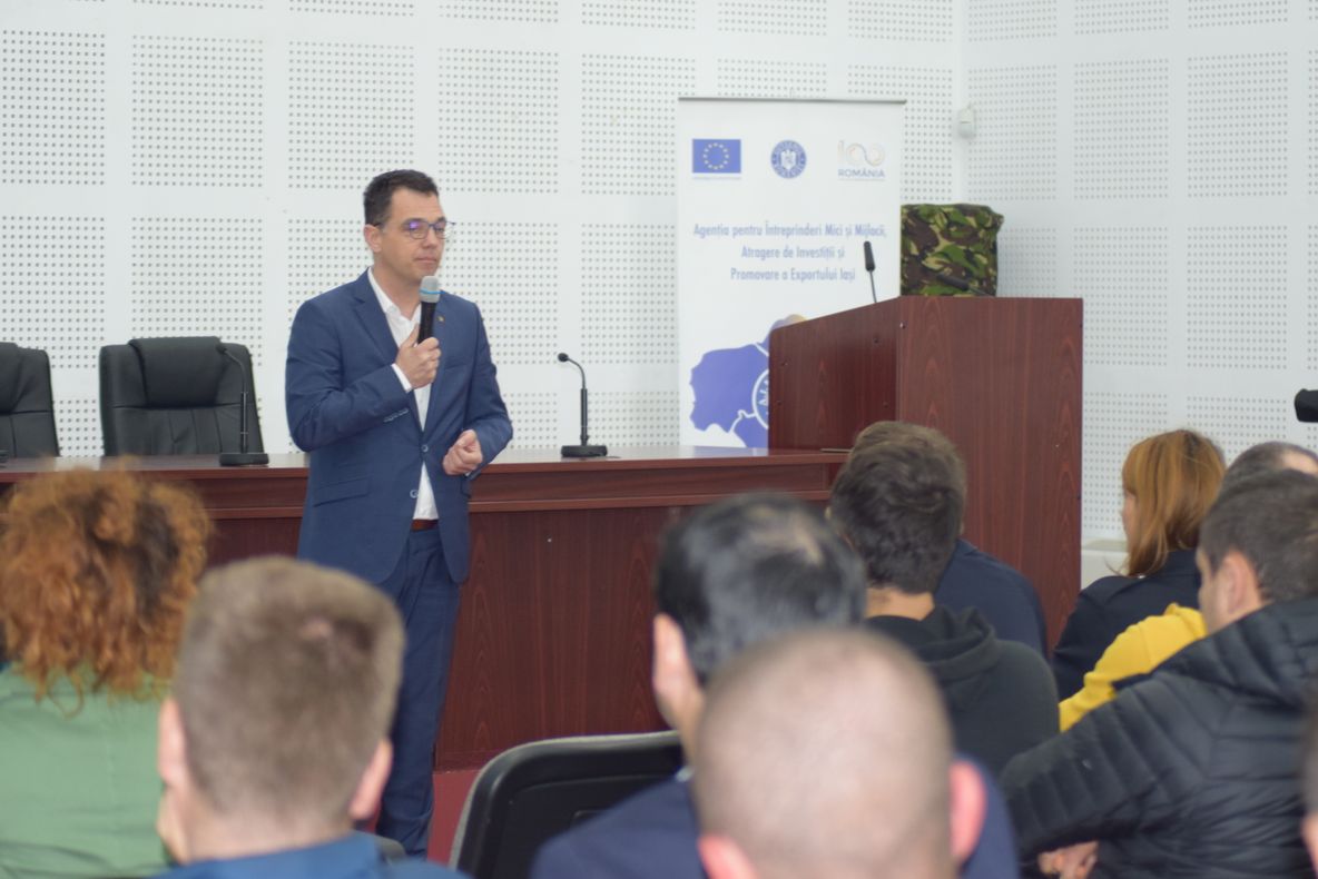 Ministrul Mediului de Afaceri s-a întâlnit cu antreprenorii vasluieni