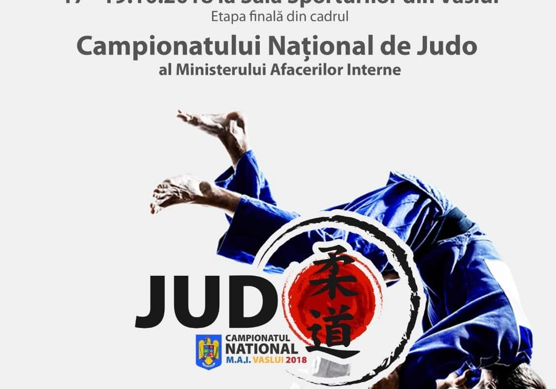 Vaslui, gazda Naționalelor de judo pe MAI
