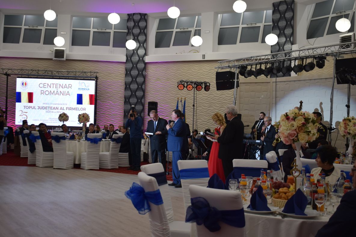 Mediul de afaceri în sărbătoare: Performanța premiată de CCIA Vaslui