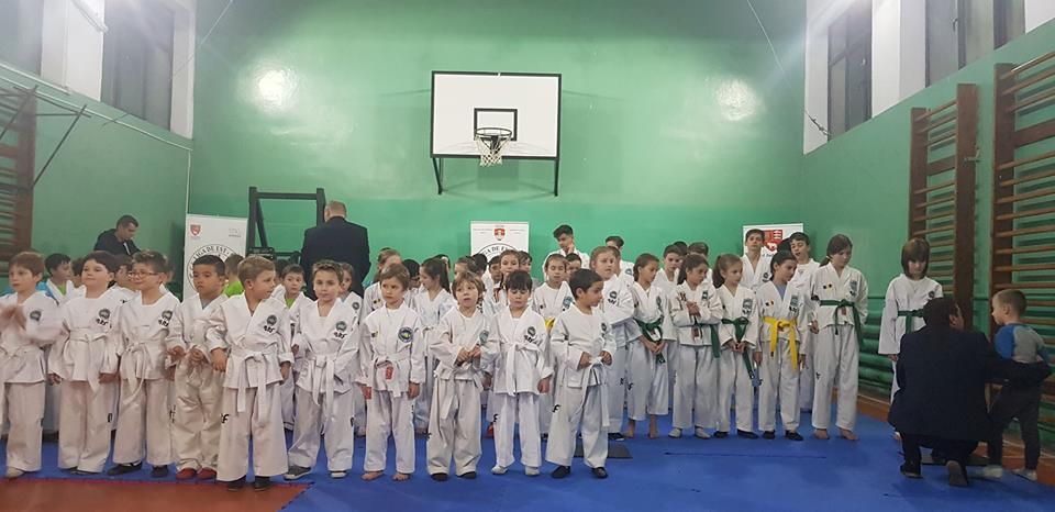 Zeci de copii au concurat la Cupa ”1 decembrie” la taekwon-do