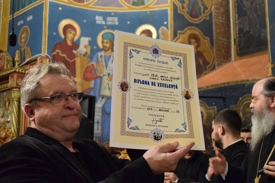 Diplomă de excelență pentru Vasile Negură