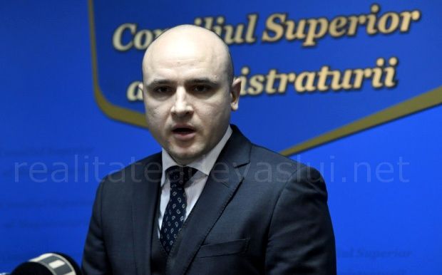 Un vasluian, noul  vicepreşedinte al Consiliului Superior al Magistraturii