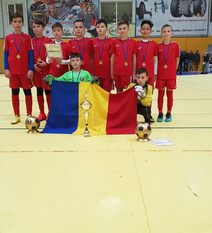 Locul 2 la Junior Futsal Cup de la Chișinău