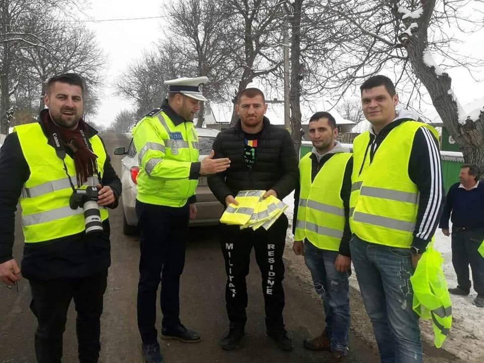 Cătălin Moroșanu, oprit în trafic de polițiștii vasluieni