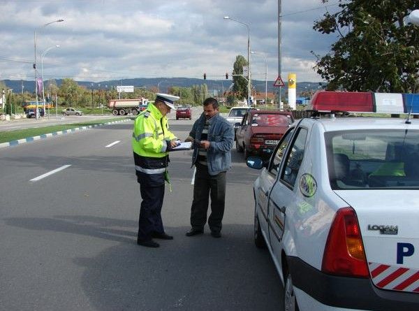 Șoferi sancționați de polițiștii vasluieni