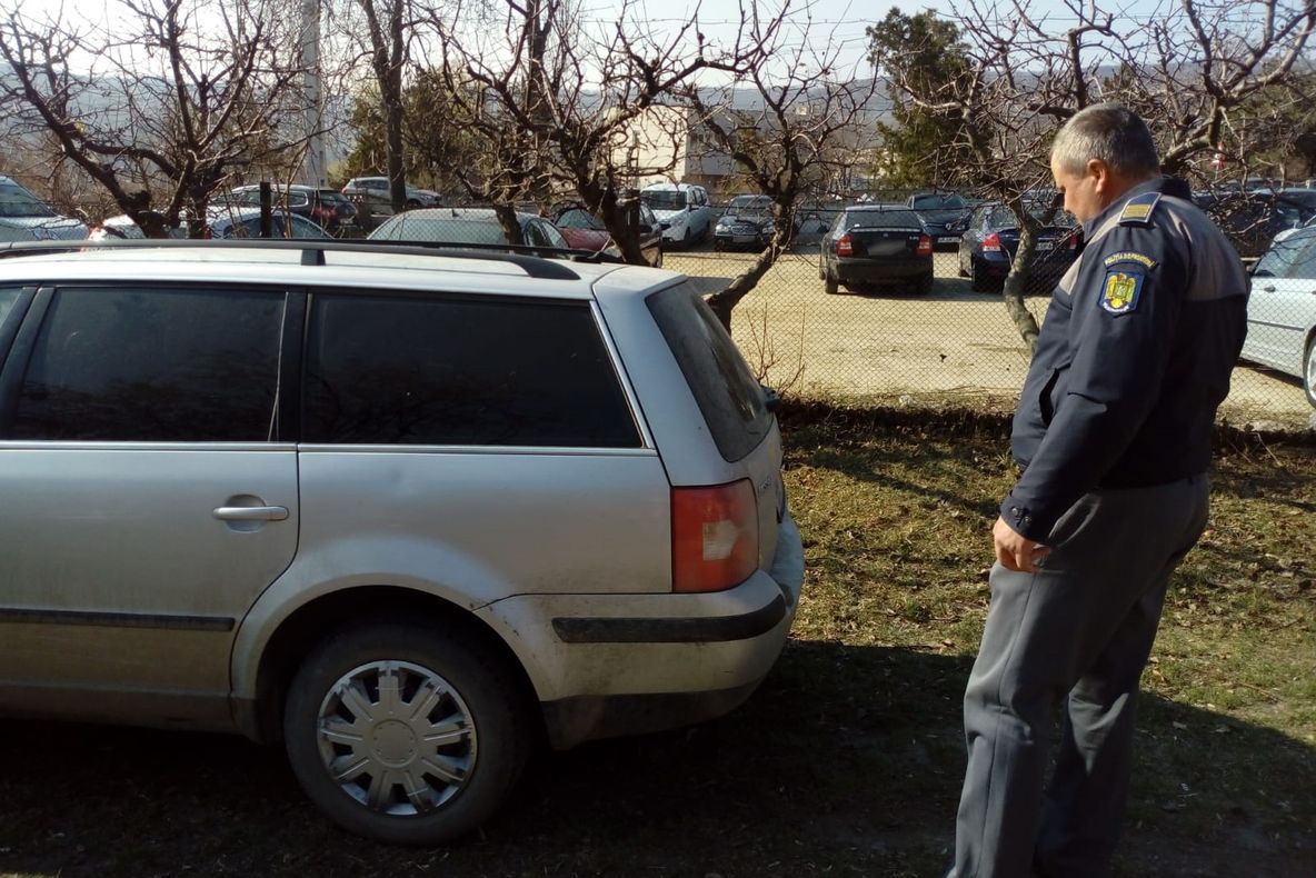 VIDEO: Autoturism furat din Cehia, depistat la Albița