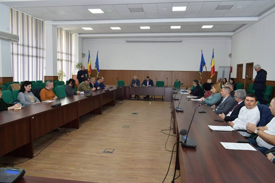 Ședința Colegiului Prefectural Vaslui