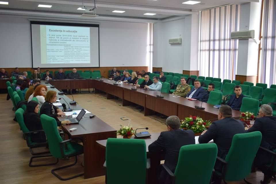 Ședința Colegiului Prefectural Vaslui