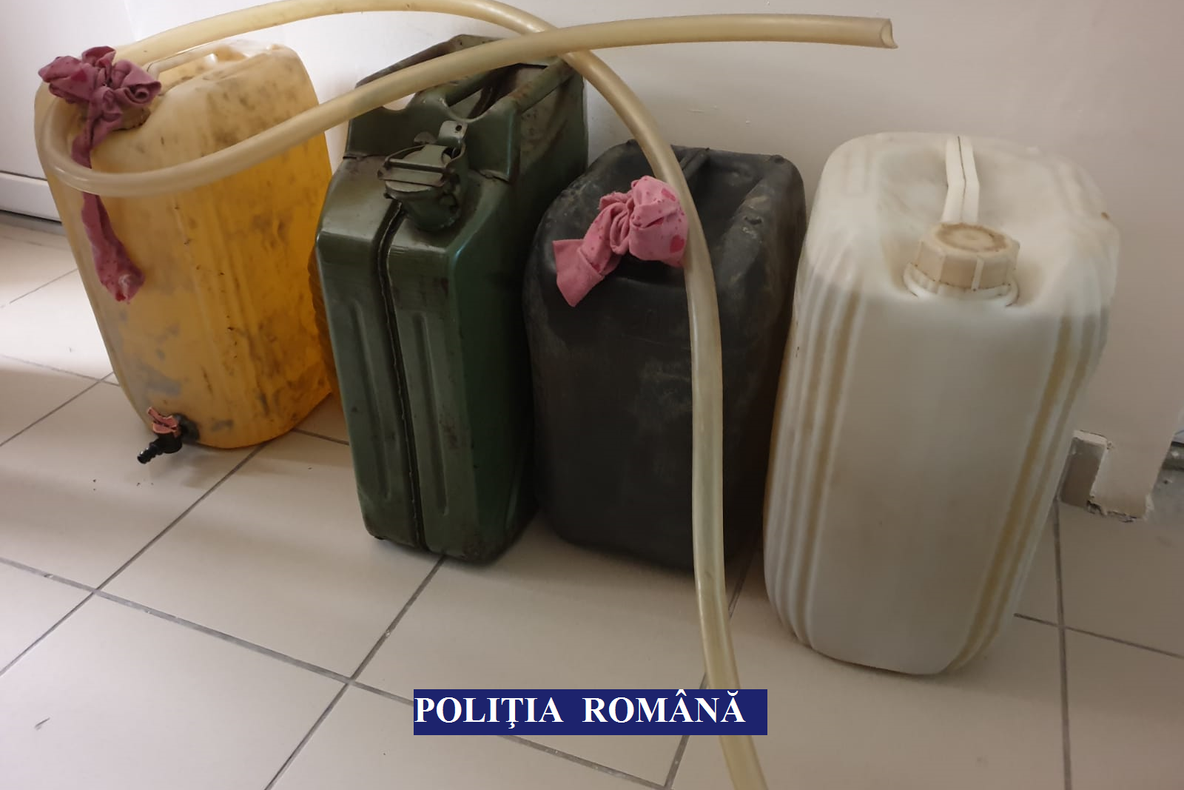 Vasluian arestat pentru furt de combustibil