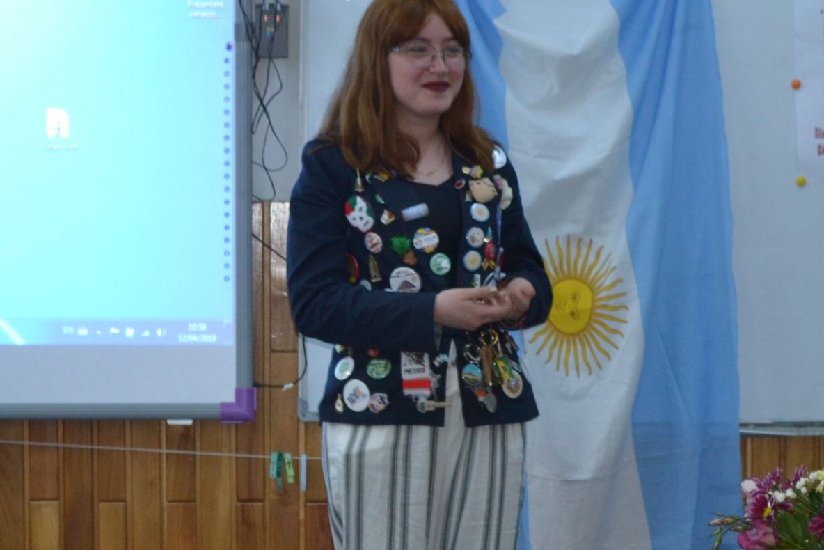 O argentiniancă a vorbit despre exeperiența românească în cadrul unui simpozion