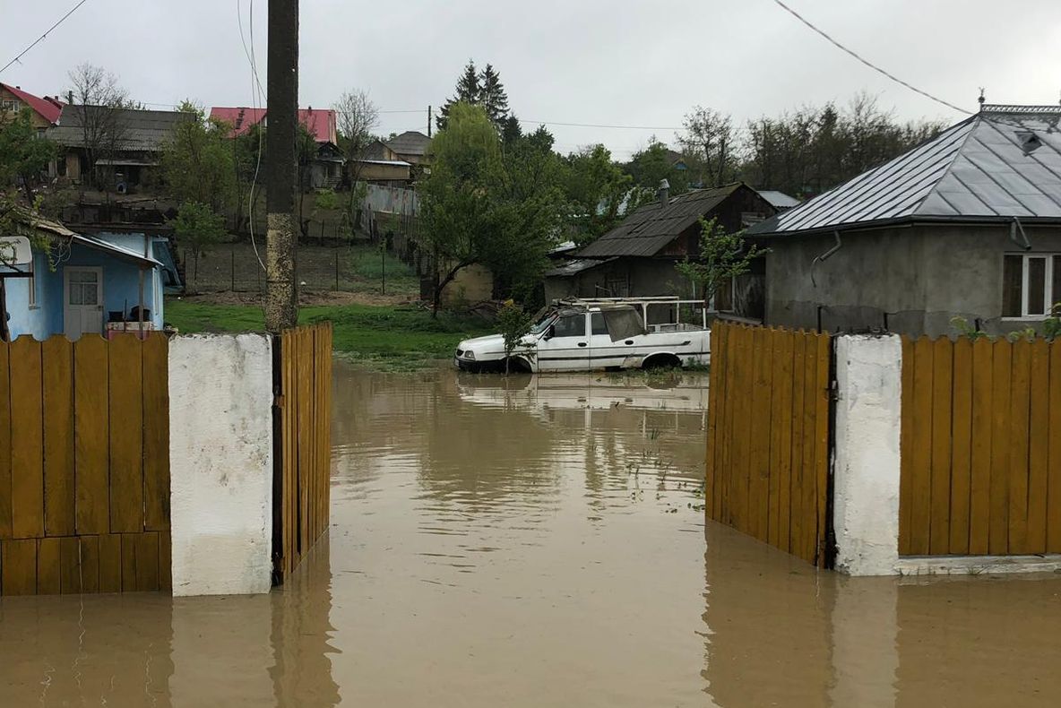 Un prim bilanț cu pagubele create de inundații