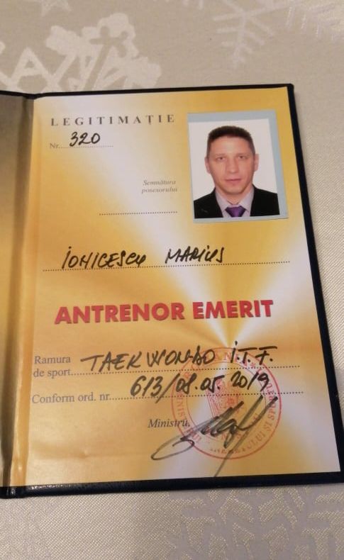 Vasluianul Marius Ionicescu, declarat antrenor emerit